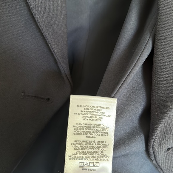 Express Double Breasted Blazer - Navy - 00 - Picture 14 of 16